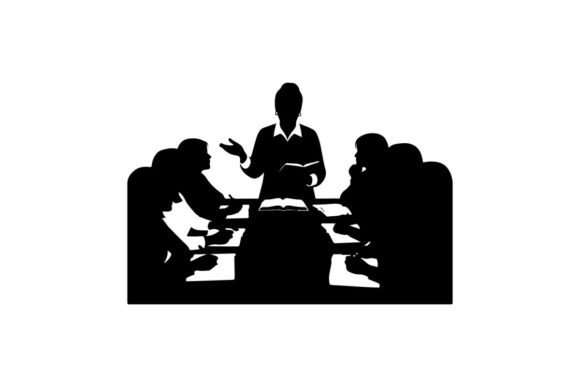 Business Team Meeting with Female Leader: Modern Visuals