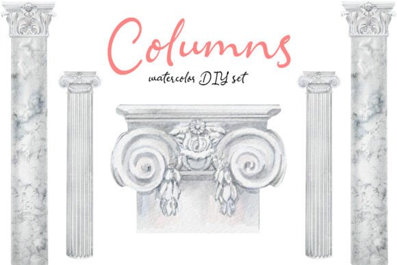 Classical Beauty in Every Stroke: DIY Columns