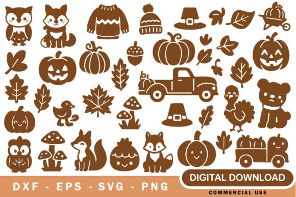 Fall Thanksgiving Shape SVG Bundle: A Crafter's Guide