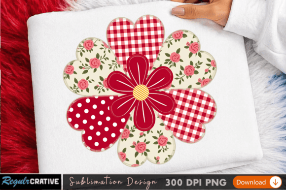 Red Floral Sublimation Design T-Shirt: Your Next Bestseller