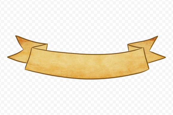 Vintage Banner Ribbon Scroll: A Designer's Asset